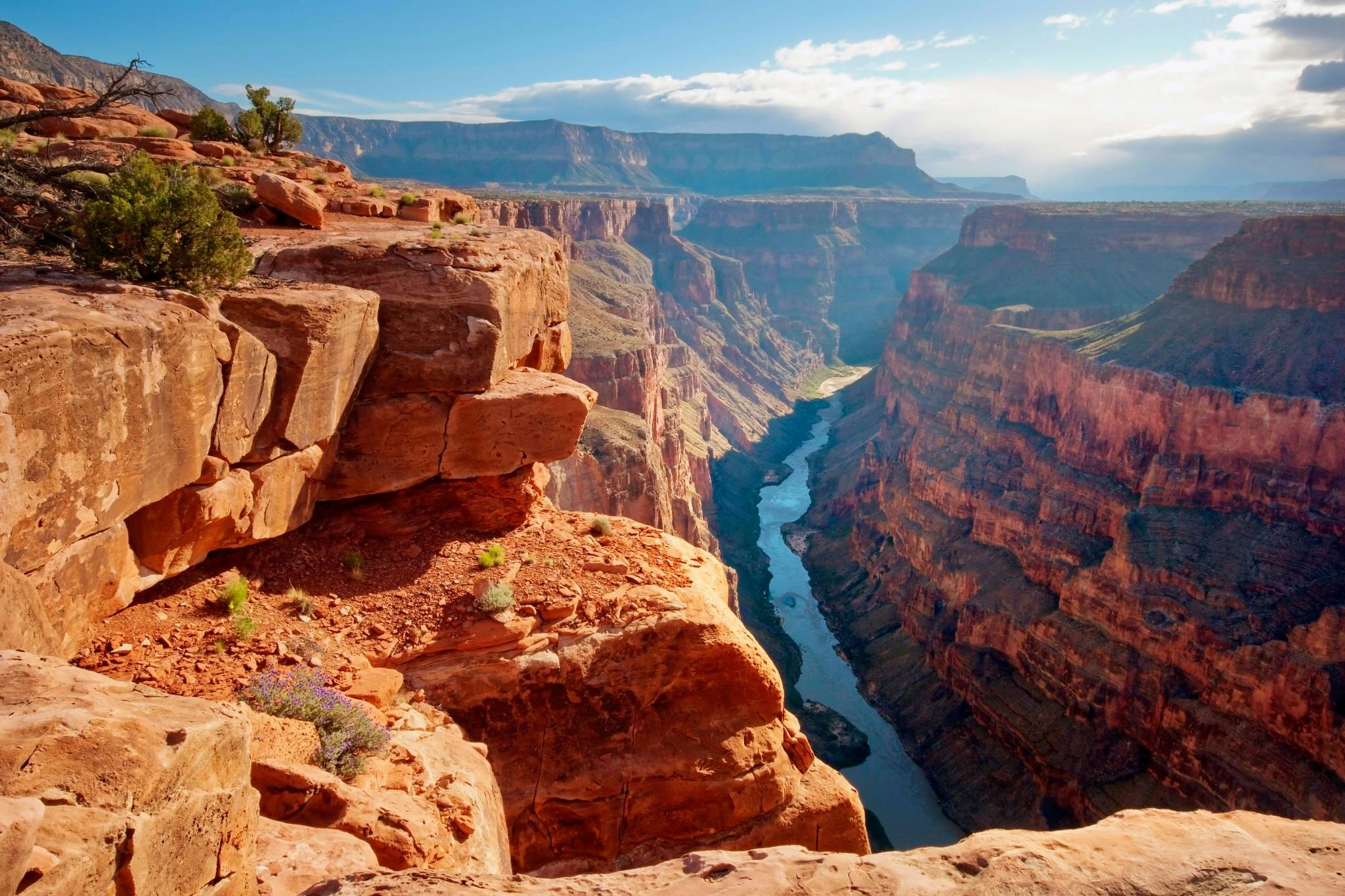 природа река Колорадо США каньон grand canyon скачать