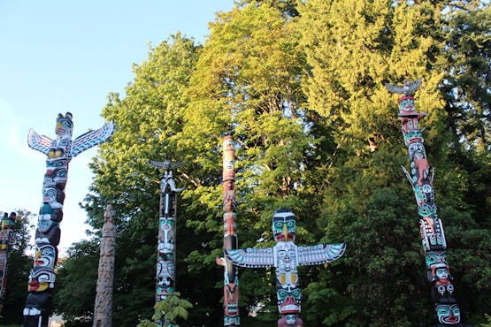Totems no Stanley Park