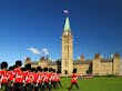 Cerimônia da Troca da Guarda no Parlamento do Canadá