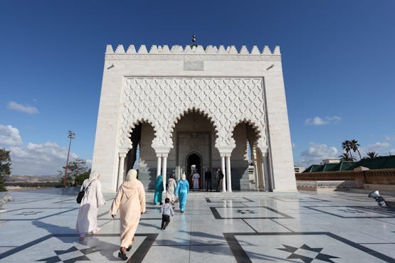 Mausoléu de Mohammed V. Rabat, Marrocos