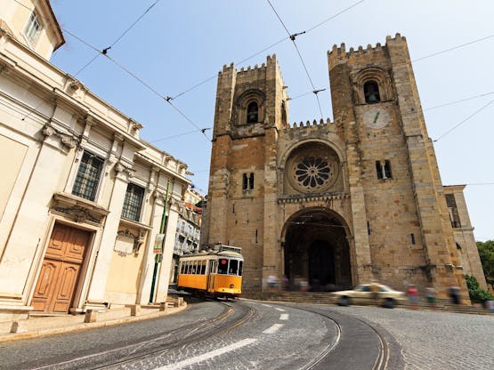 Intercâmbio Portugal - Catedral de Lisboa. Lisboa, Portugal