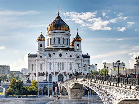 Catedral de Cristo Salvador. Moscou, Rússia