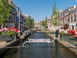 Canal Turfmarkt. Gouda, Holanda